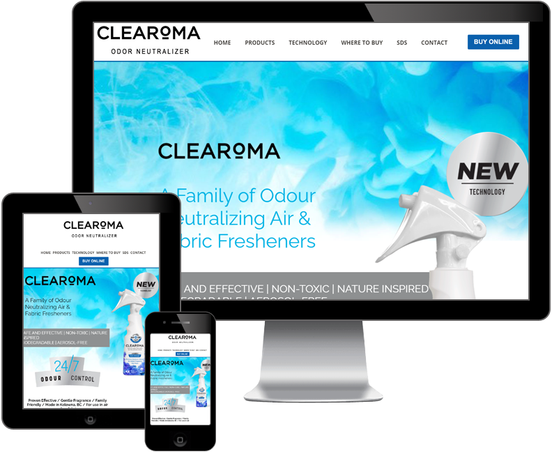 Clearoma website