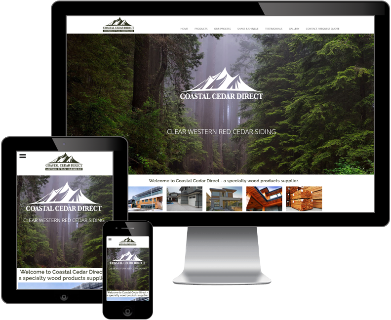 Coastal Cedar Direct website