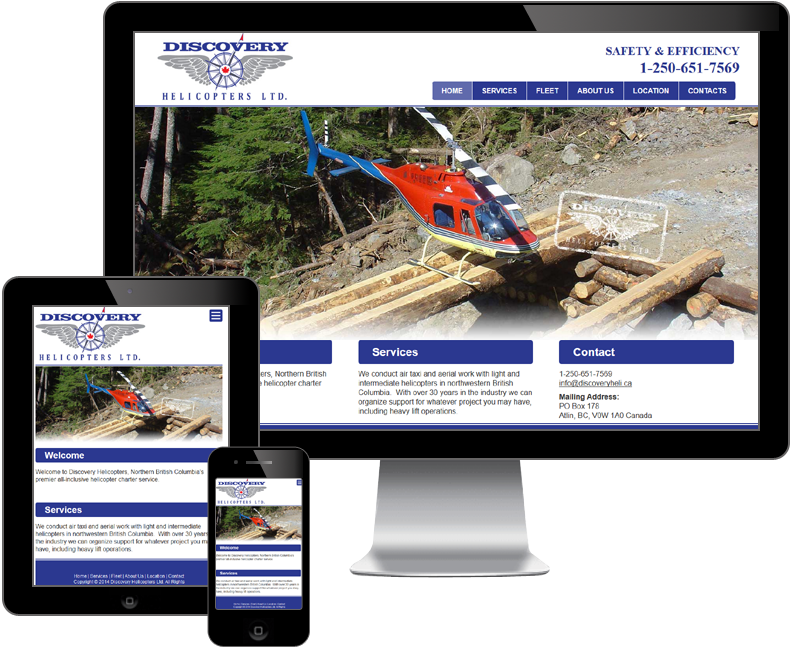 discovery helicopters ltd website