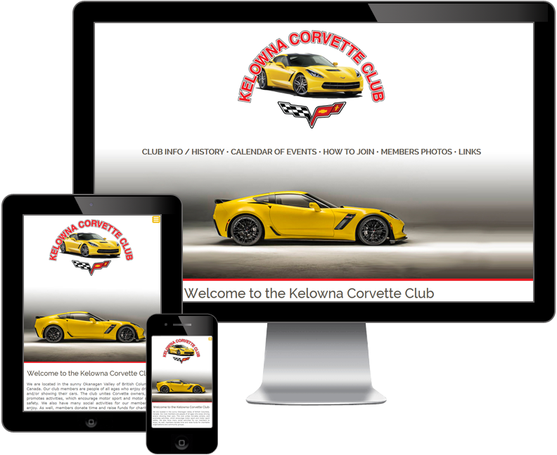 Kelowna Corvette Club website