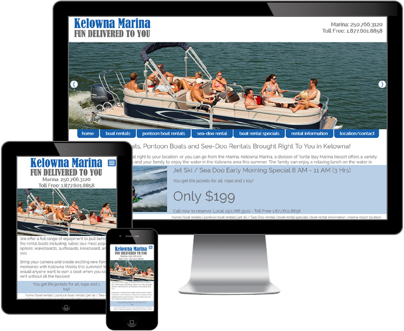 kelowna marina website