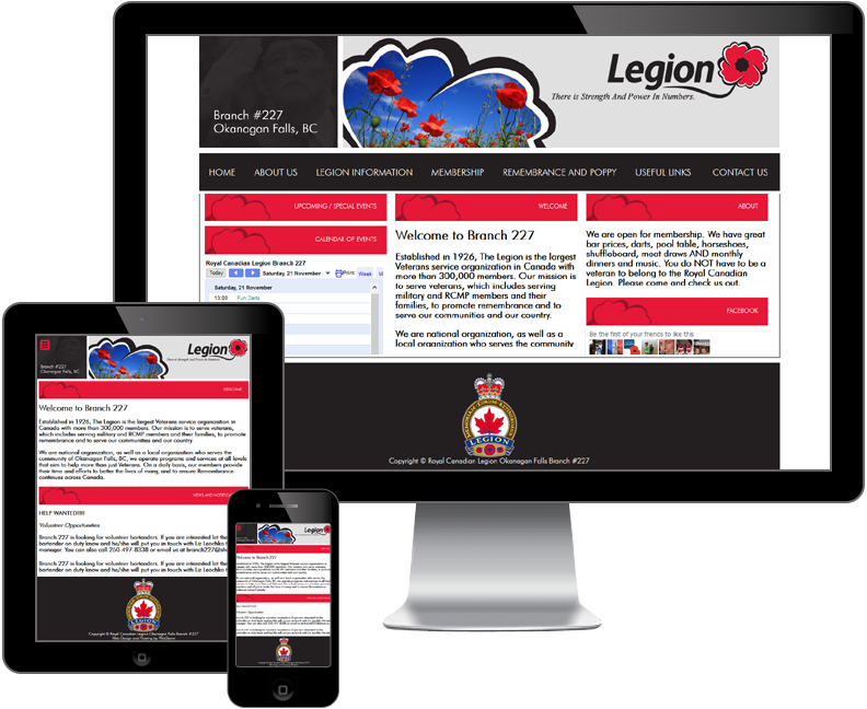 royal canadian legion website
