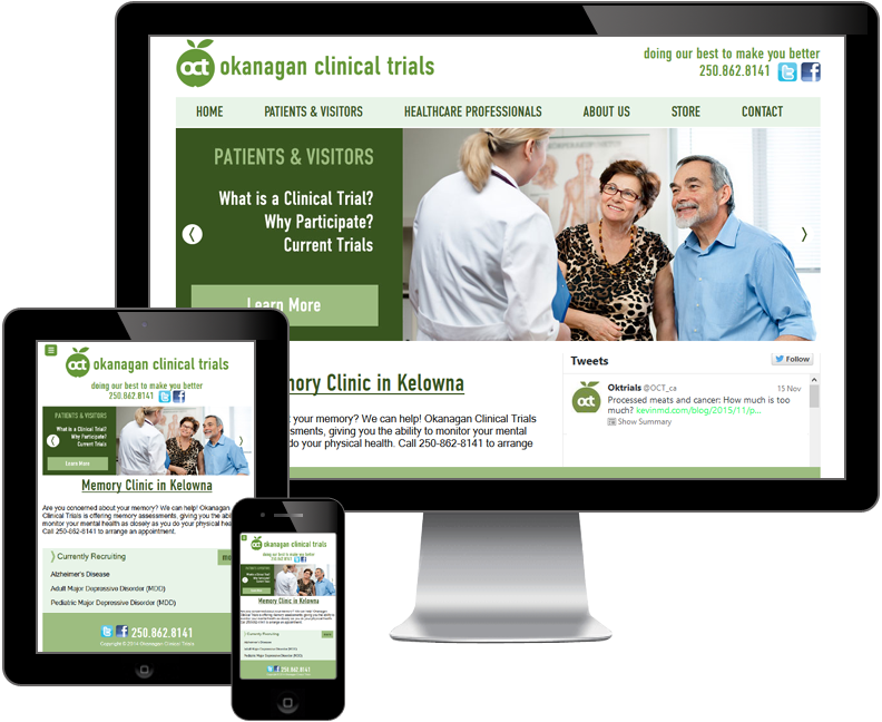 okanagan clinical trials website