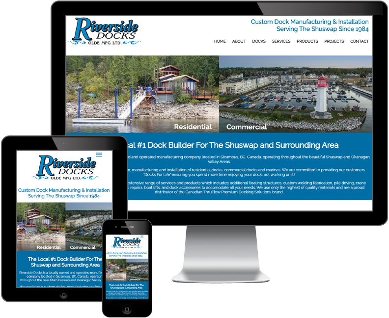Riverside Docks website