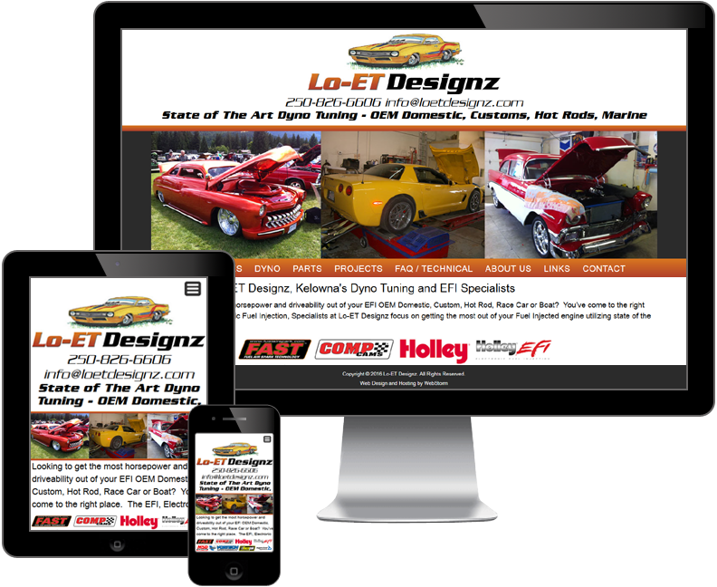 LO-ET DESIGNZ website