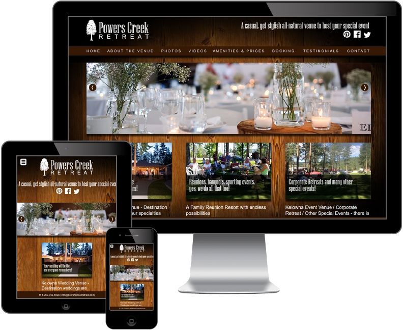 powers creek retreat website