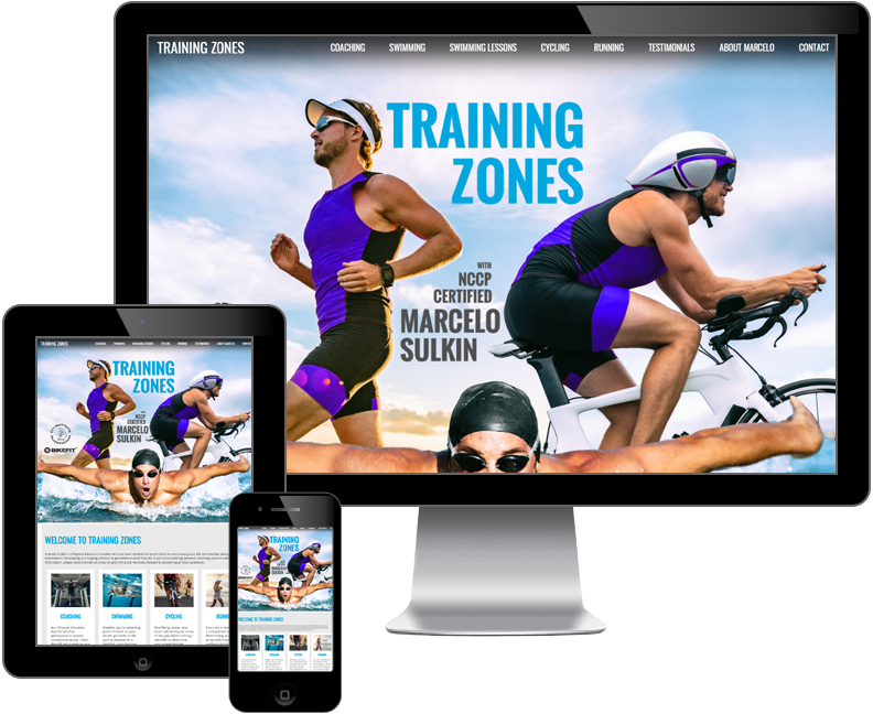 Training Zones website