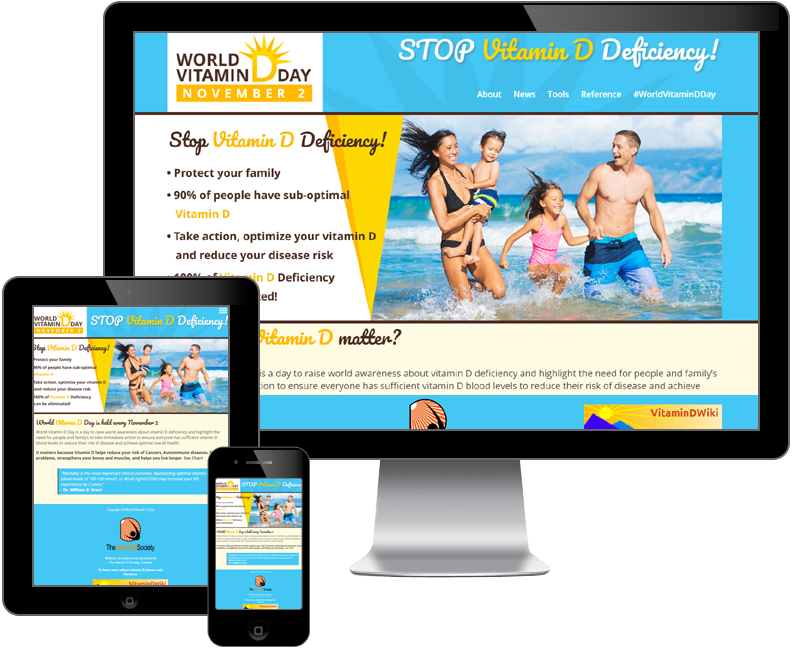 World Vitamin D Day website